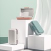 Travel Soap Box with Removable Drainer and Lid, 2 Layers