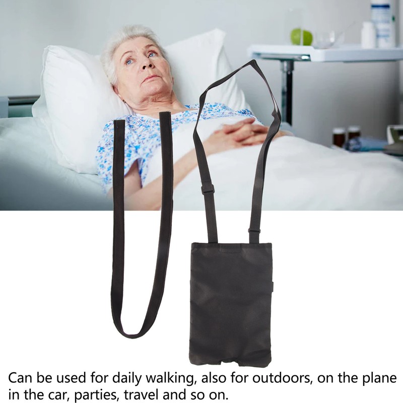 Urine Drainage Bag Holder Adjust Strap Waterproof Urine Drain Pouch