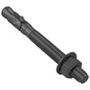 Wensilon 30Pcs 3/8x4 Inch Standard Fasteners for Heavy-Duty Black Wedge