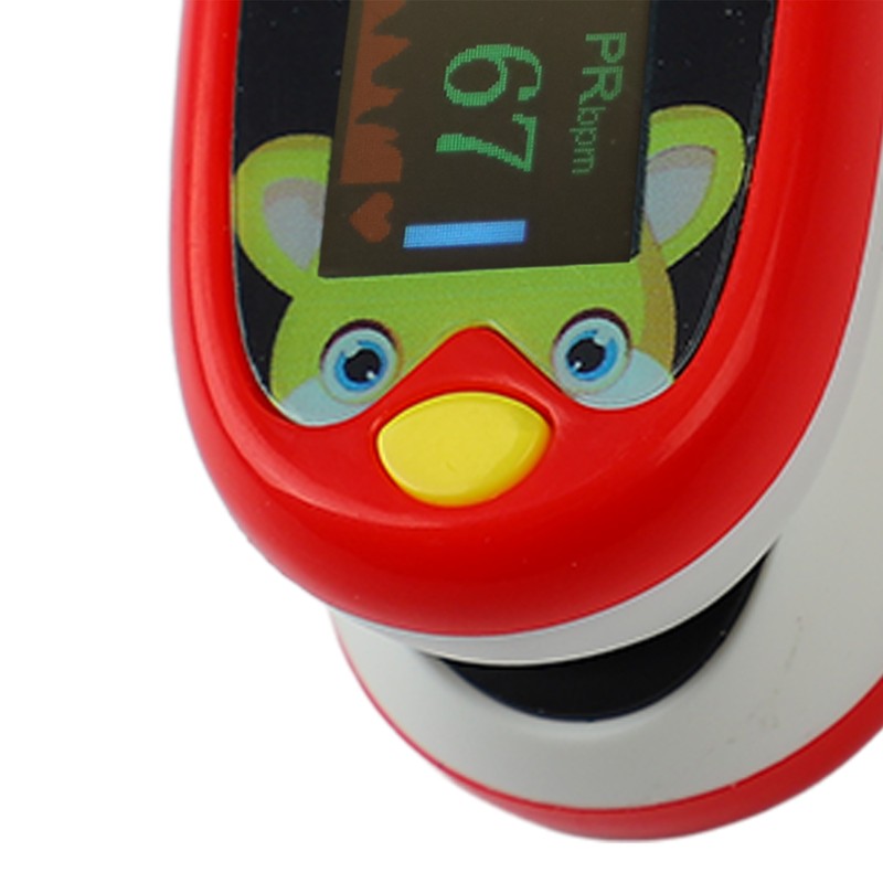 Fingertip Clip Oximeter 6 Modes Automatic USB Charging LED Blood