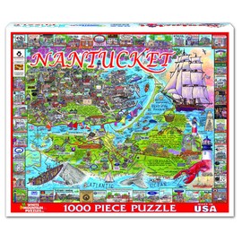 White Mountain Puzzles Nantucket MA - 1000 Piece Jigsaw Puzzle