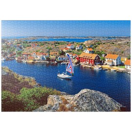 MyPuzzle View over Kyrkesund on the archipelago coast, island of Tjörn, Bohuslän, Sweden - premium 1000 piece puzzle - MyPuzzle special collection by Puzzle Galaxy
