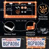 NBTEPEM 27 PCs Orange Bling Car Accessories Set for Women,
