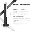 Guvuon Portable Table Lamp Rechargeable Bedside Lamp with Magnetic Detachable