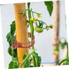 CAXUSD 1set Weatherproof Tomato Stem Support Clips Reusable Gardening Clips