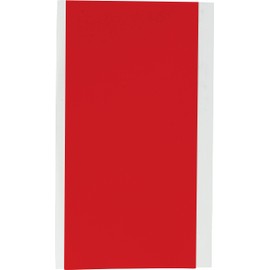 Brady All Weather Permanent Adhesive Vinyl Label Tape for M710 and BMP71 Printers - 1" x 50', Red. M7C-1000-595-RD