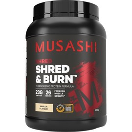 Musashi Shred & Burn Vanilla 900g