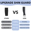 norespnea Soccer Shin Guards, Soccer Shin Guard Pads with Calf