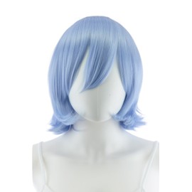 EpicCosplay® Chronos Ice Blue Layered Bob Costume Wig (02IB)