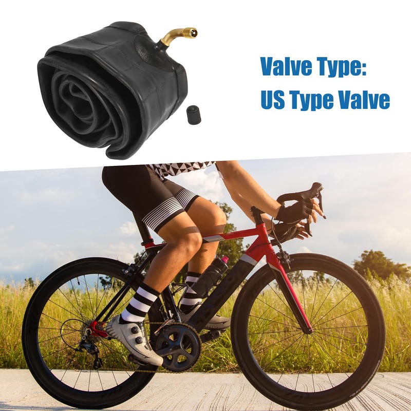 A ABSOPRO 16 Inch Bicycle Bike Inner Tube 16x2.50 Bent
