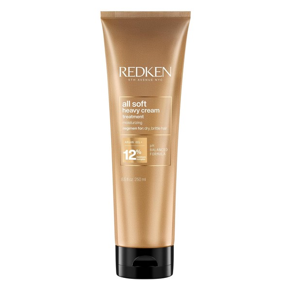 Redken Heavy Cream Treatment, Argan Oil, For Softer Smoother Hair,
