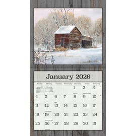 Lang, On the Farm 2026 Wall Calendar by Bill Zierke, 13.4'' X 12'', 12-Month Calendar with Stapled Binding
