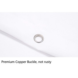 Decor Bath Shower Curtain with Modern Concise Design, Fantastic Bath Decorations Bathroom Accessories, Waterproof Polyester Fabric Bathroom Shower Curtain Set with Hooks (D1202)