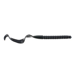 PowerBait Power Worms Black 4in | 10cm