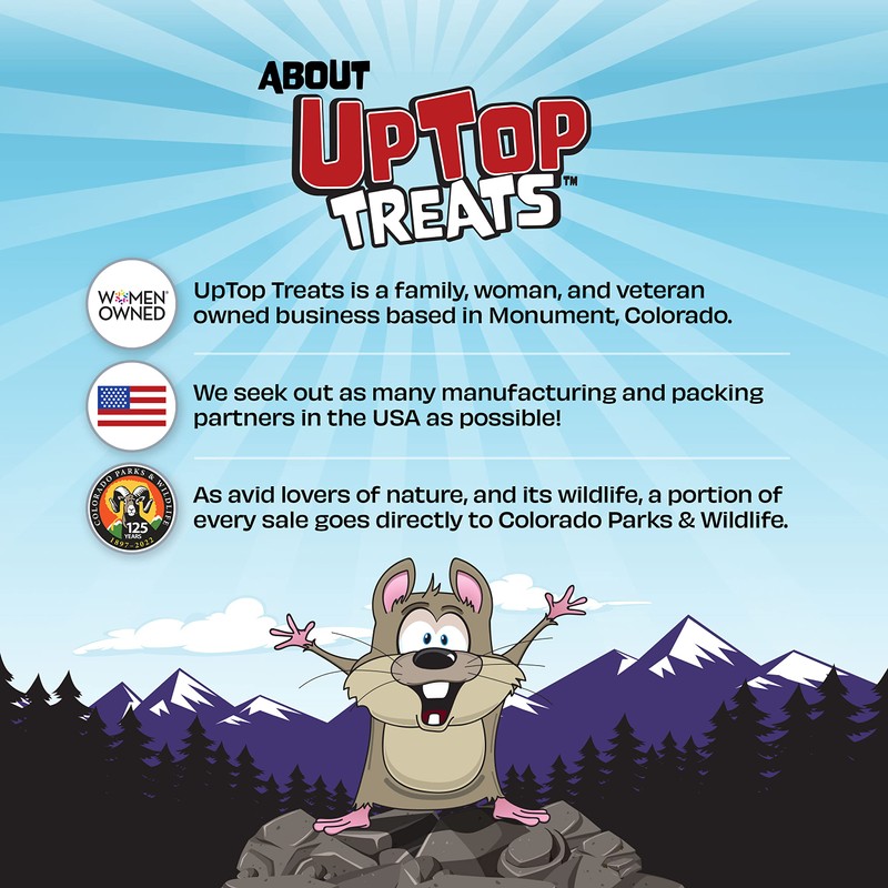UpTop Treats Cherry POP ROCKS® Candy | Includes 4 Individual