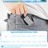 Riwissipa Portable Foldable Blue Light Blocking Reading Glasses Ultra Thin