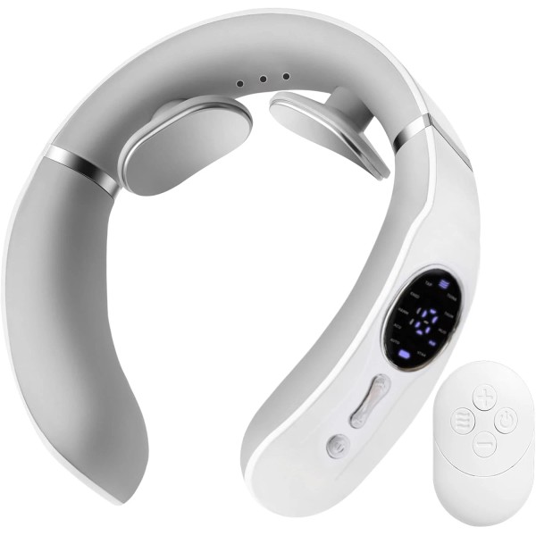 TRIXES Neck Massager Intelligent Cordless Portable with Heat & Comfortable