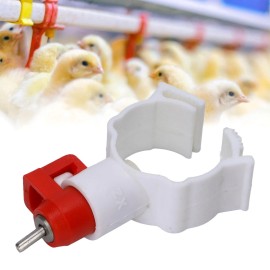 Unbranded 20 Chicken Waterer Nipples For Poultry Feeder for Ducks Birds and Chickens