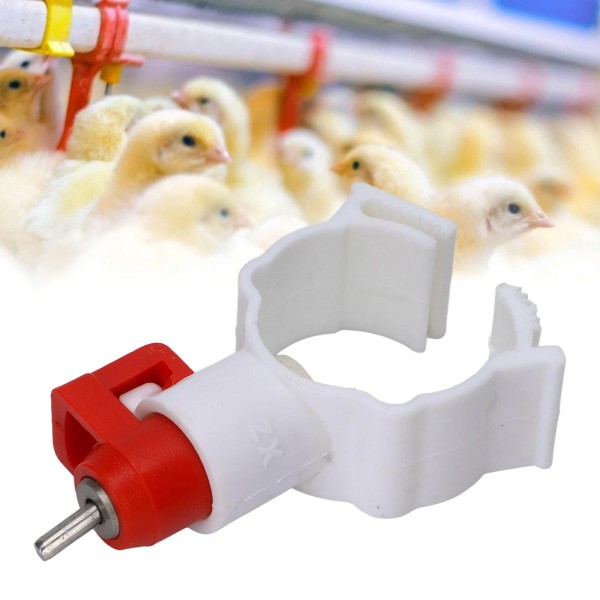 Unbranded 20 Chicken Waterer Nipples For Poultry Feeder for Ducks