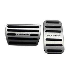 OKAYOHINN ST-JTY Honda Step Wagon, RP8, Dedicated Pedal Cover, Brake Axle Cover, Safe Driving, Installation Instructions Included, Tight Installation, Interior Parts, Aluminum Alloy and Rubber, 2 PCS,