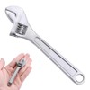 Pgirgyq Mini Adjustable Spanner 4 Inch Small Wrench Sliver Mini