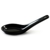 Black Ceramic Japanese Miso Soup Spoon