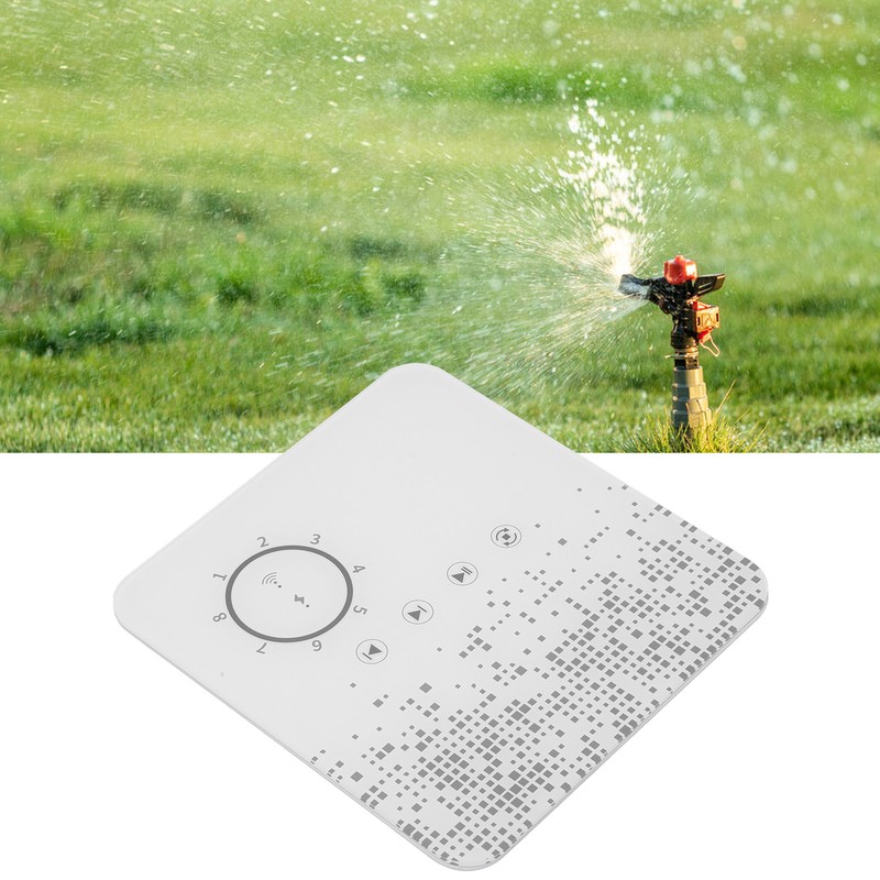 8 Zones Smart WiFi Sprinkler Controller Timing for Google Assistant