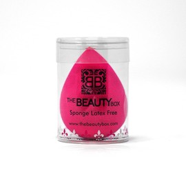 The Beauty Box Professional Beauty Makeup Blending Cosmetics Sponge, Flawless Foundation Blending for Liquids, Creams, Powder, Contour and Baking, Vegan Latex free, Edgeless Applicator