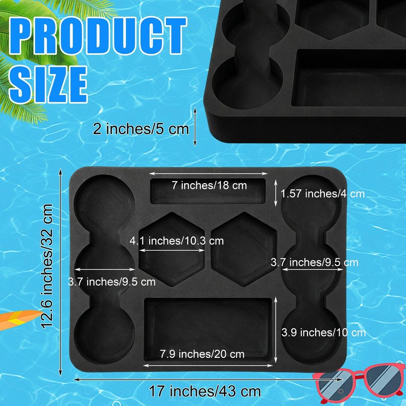 Aodaer Floating Drink Holder Floating Table for Pool & Hot