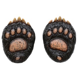 BLACK FOREST DECOR Bear Paw Resin Knob - Set of 2