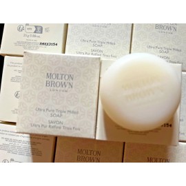 Pure Lot of 12 Molton Brown Ultra Pure Triple Milled Soap Mini Size .88oz/25g New