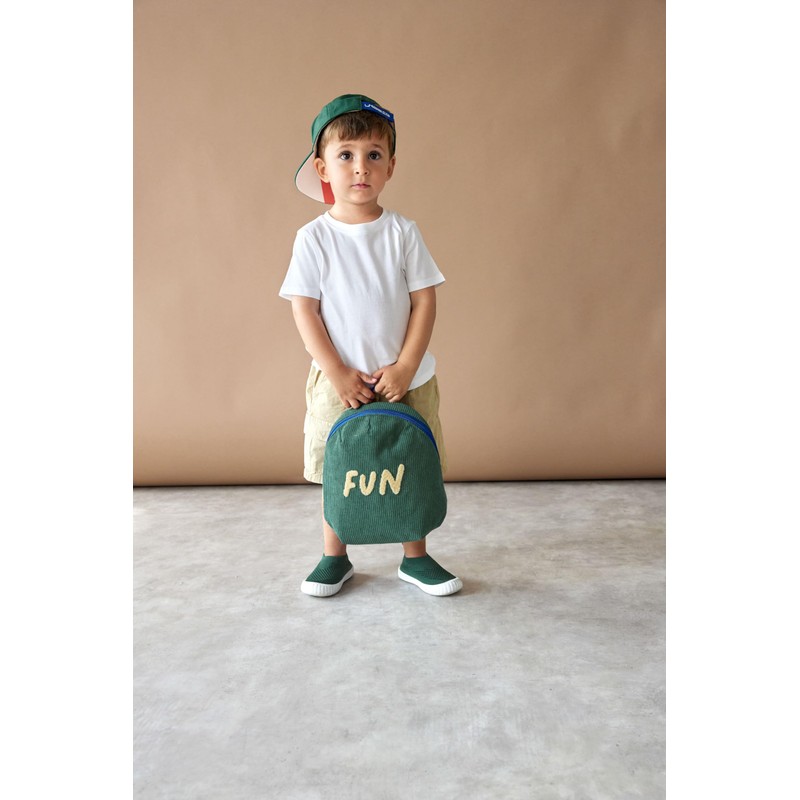 LÄSSIG Unisex Tiny Backpack Luggage Children's Luggage, Fun Ocean Green,