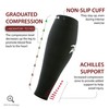 Calf Compression Sleeves for Men & Women (Ideal for Sports,