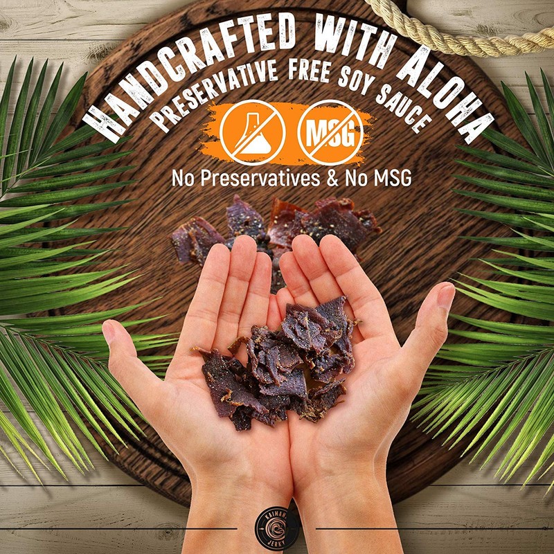 Kaimana Ahi Tuna Jerky Hawaiian Warrior 1.5 Ounce - Paleo