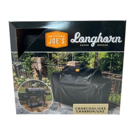 Longhorn Oklahoma Joe's Charcoal Gas Combo Smoker Grill Cover Longhorn 9577 NEW