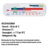 Kühlschrankthermometer Analog und Gefrierschrank Thermometer - Ideale Temperaturanzeige für Kühlschränke