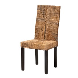 bali & pari Laymi Natural Seagrass Dining Chair, One Size