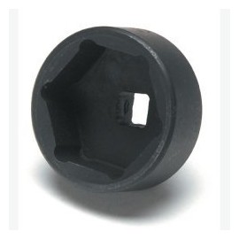 CTA Manufacturing (CTA2570) Low Profile Socket, 27mm, 6 Point, for Cap Style Oil Filters or Fuel Filters, 3/8" Drive