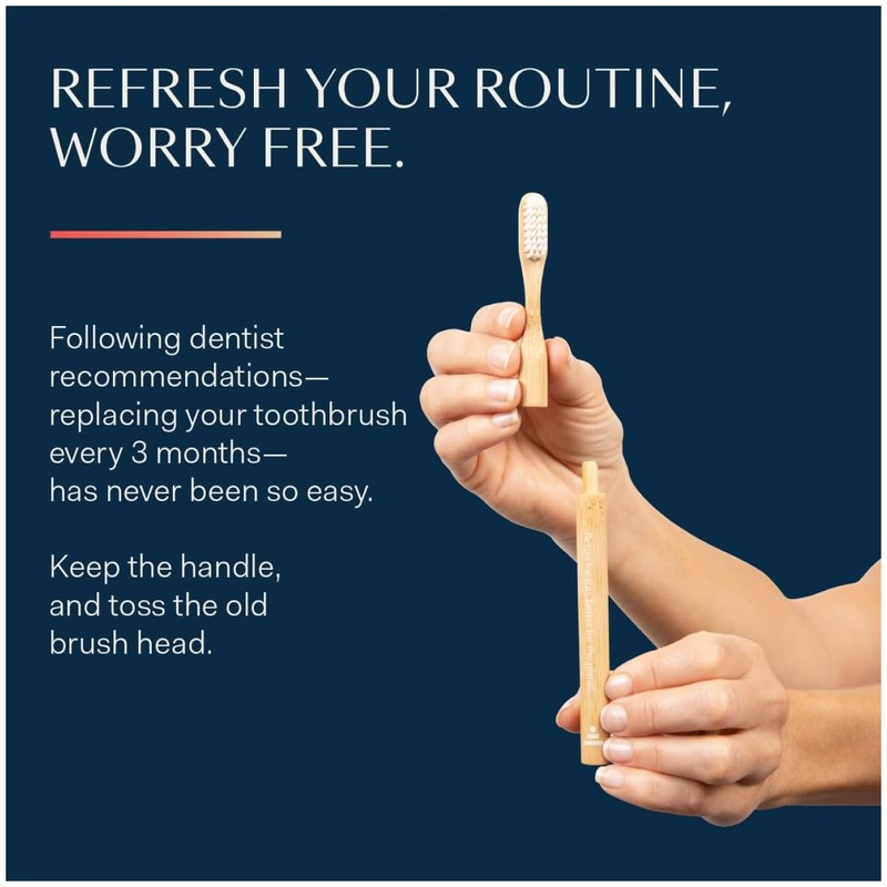 Better & Better Natural Bamboo Toothbrush | Soft Bristles |