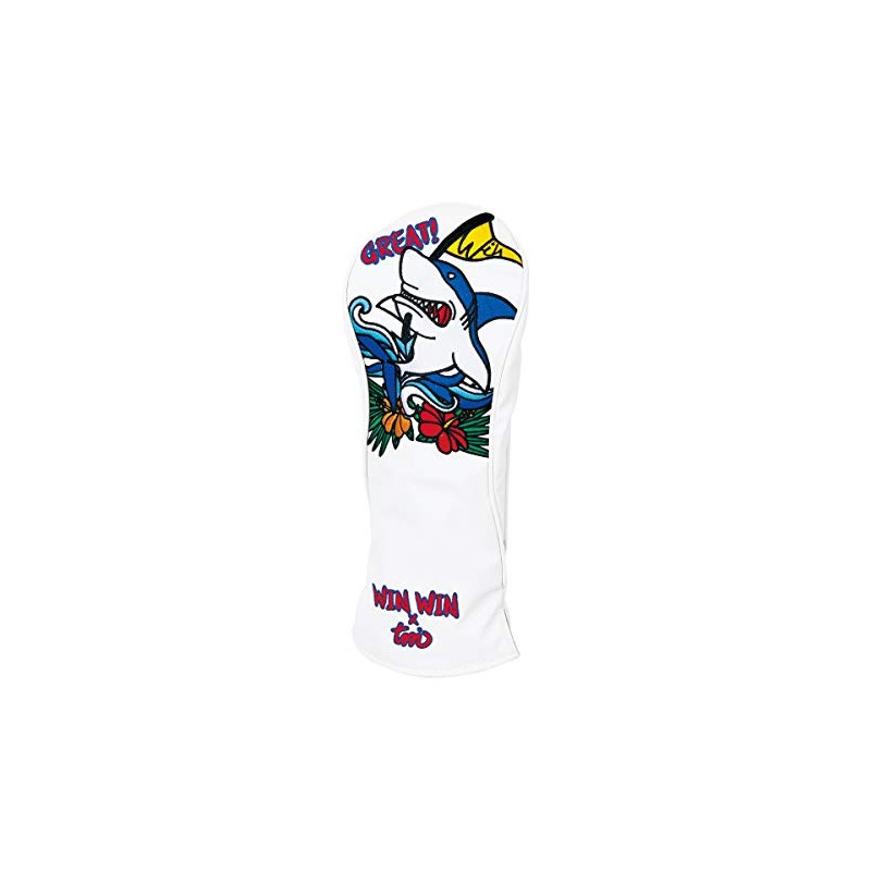 WINWIN STYLE WINWIN-WINN STYLE ALOHA SHARK HEADCOVER FOR DRIVER HC-408