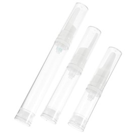 Ipetboom Skincare Containers 15Pcs Eye Cream Travel Bottles Vacuum Push Pump Dispenser for Toiletries
