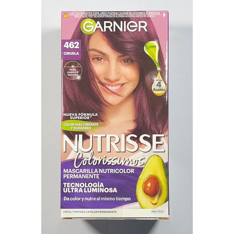 Garnier Hair Dye Nutrisse shade 462, Plum (CIRUELA) Hair Color