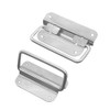 Vasemele Pack of 2 Box Handle Door Handle Stainless Steel