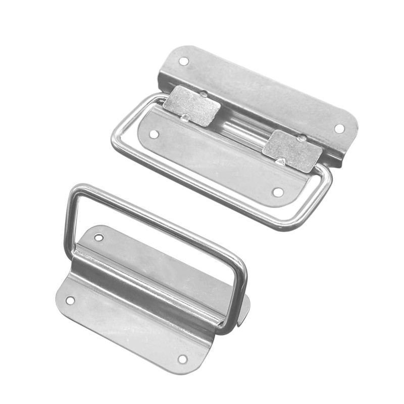 Vasemele Pack of 2 Box Handle Door Handle Stainless Steel