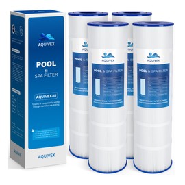 AQUIVEX CL340 Jandy Pool Filter Cartridge, Compatible with Jandy Pro Series 340, CL340, CV340, A0557900, R0554500, Pleatco PJAN85, PJAN85-PAK4, Filbur FC-0800, Unicel C-7459, C-7459-4, 4 Pack