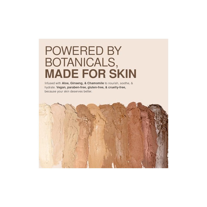 Palladio Build Blend - Barra de Base de Maquillaje, Cobertura