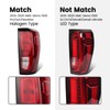 Tail Light Compatible with 2019 2020 2021 2022 2023 2024