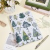 NICENEEDED Tree Forest Stretchable Book Cover, Washable Reusable Jumbo Elastic