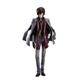 Zhongkaihua Bungo Stray Dogs Dazai Osamu Figure Anime Merch Action Figure Changeable Clothes Desktop Ornament 23cm