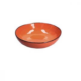 Rose & Tulipani - Concerto (Orange) Arancione Soup Plate 21 cm